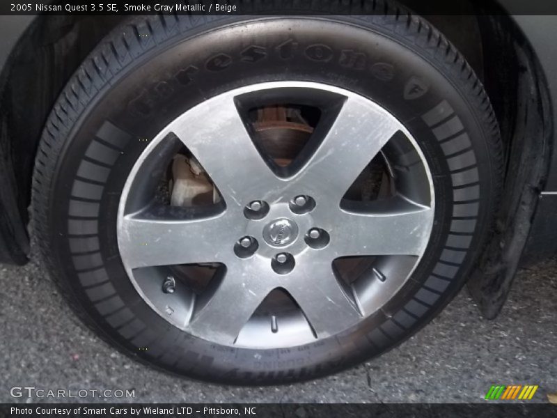 Smoke Gray Metallic / Beige 2005 Nissan Quest 3.5 SE