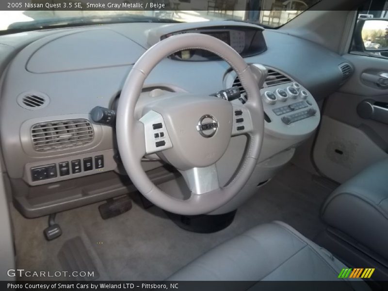 Smoke Gray Metallic / Beige 2005 Nissan Quest 3.5 SE