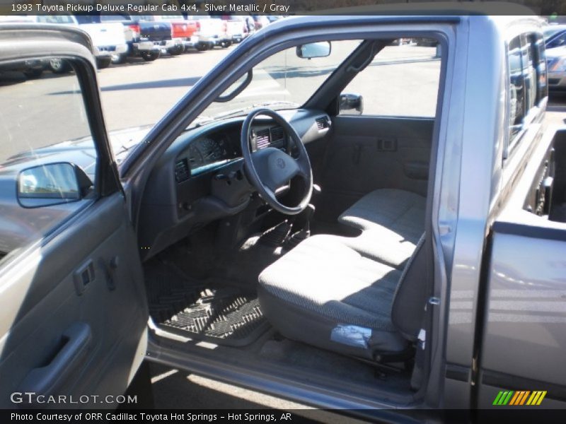  1993 Pickup Deluxe Regular Cab 4x4 Gray Interior