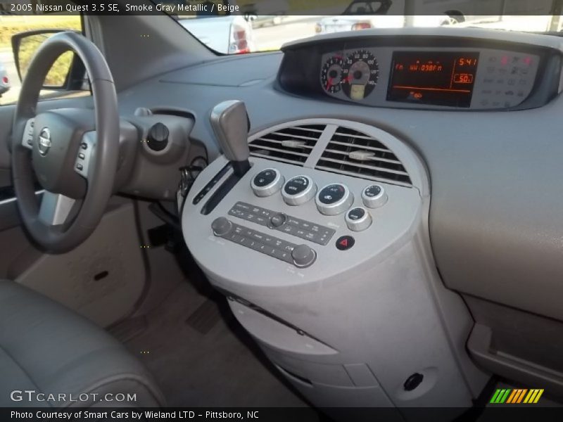 Smoke Gray Metallic / Beige 2005 Nissan Quest 3.5 SE