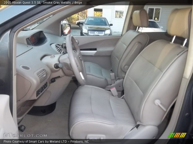 Smoke Gray Metallic / Beige 2005 Nissan Quest 3.5 SE
