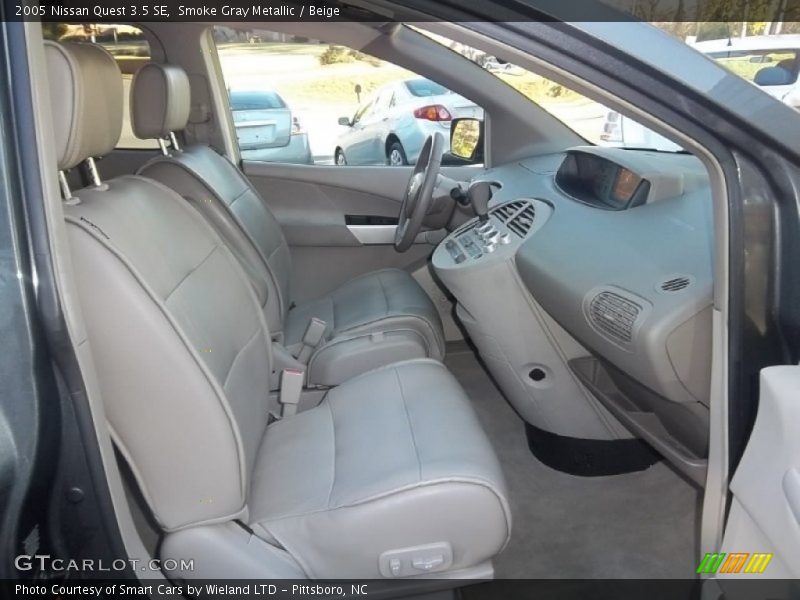 Smoke Gray Metallic / Beige 2005 Nissan Quest 3.5 SE