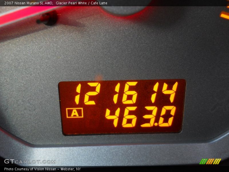 Glacier Pearl White / Cafe Latte 2007 Nissan Murano SL AWD