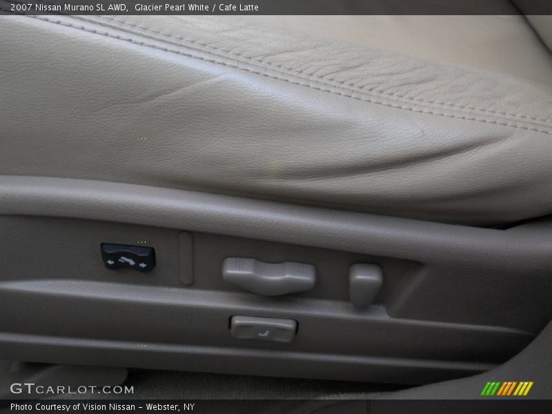 Glacier Pearl White / Cafe Latte 2007 Nissan Murano SL AWD