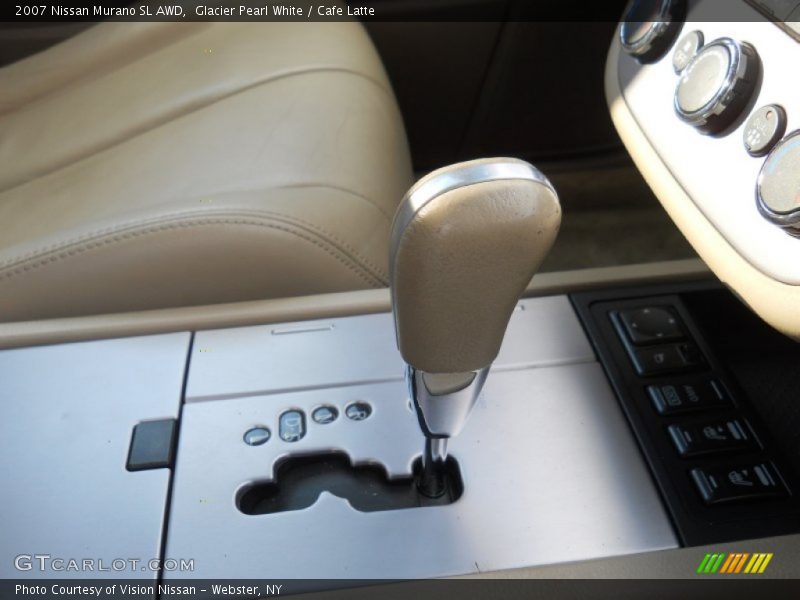 Glacier Pearl White / Cafe Latte 2007 Nissan Murano SL AWD