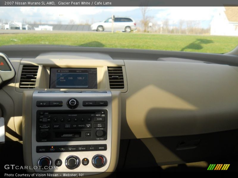 Glacier Pearl White / Cafe Latte 2007 Nissan Murano SL AWD