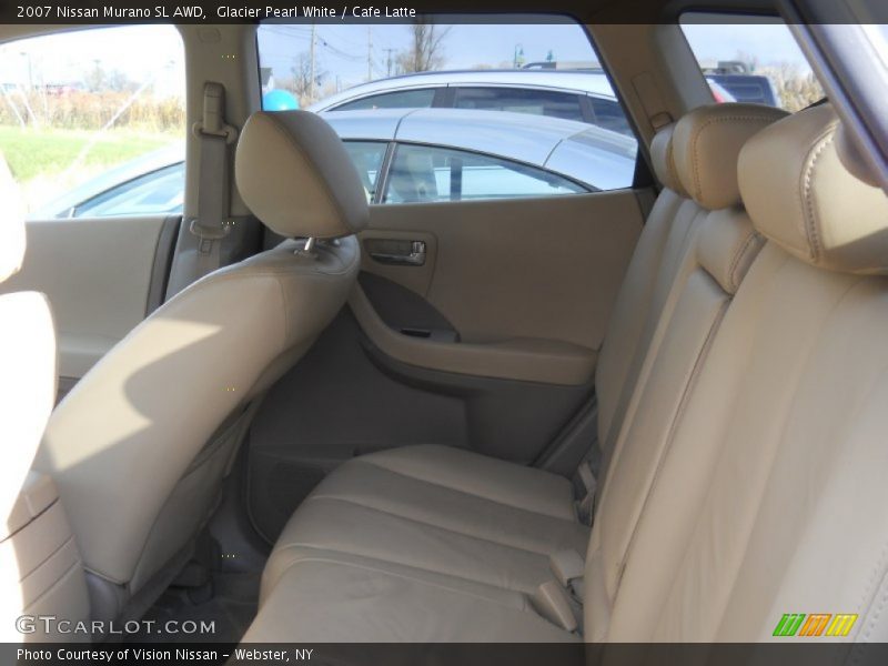Glacier Pearl White / Cafe Latte 2007 Nissan Murano SL AWD