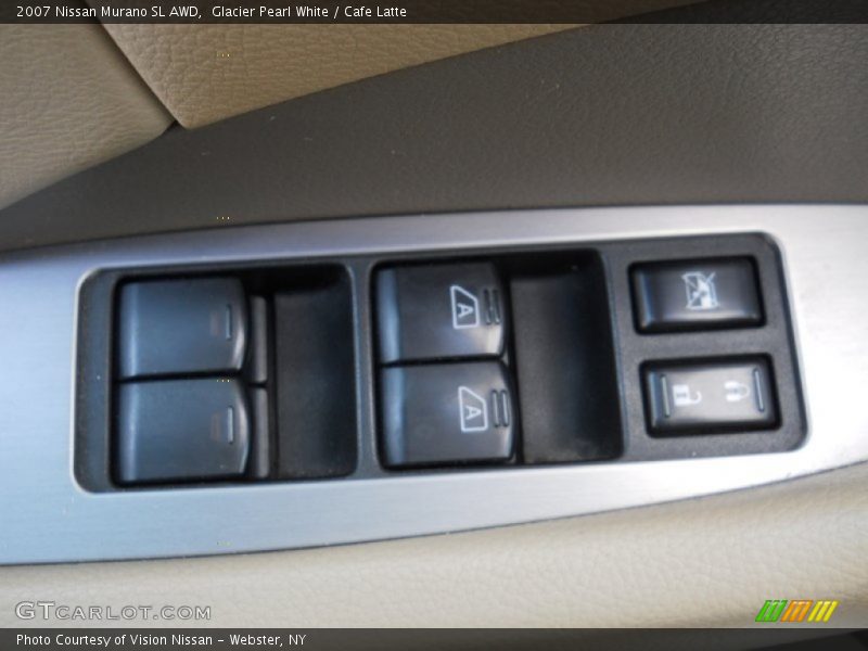 Glacier Pearl White / Cafe Latte 2007 Nissan Murano SL AWD