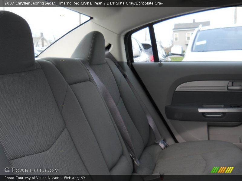 Inferno Red Crystal Pearl / Dark Slate Gray/Light Slate Gray 2007 Chrysler Sebring Sedan