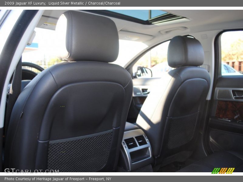 Liquid Silver Metallic / Charcoal/Charcoal 2009 Jaguar XF Luxury