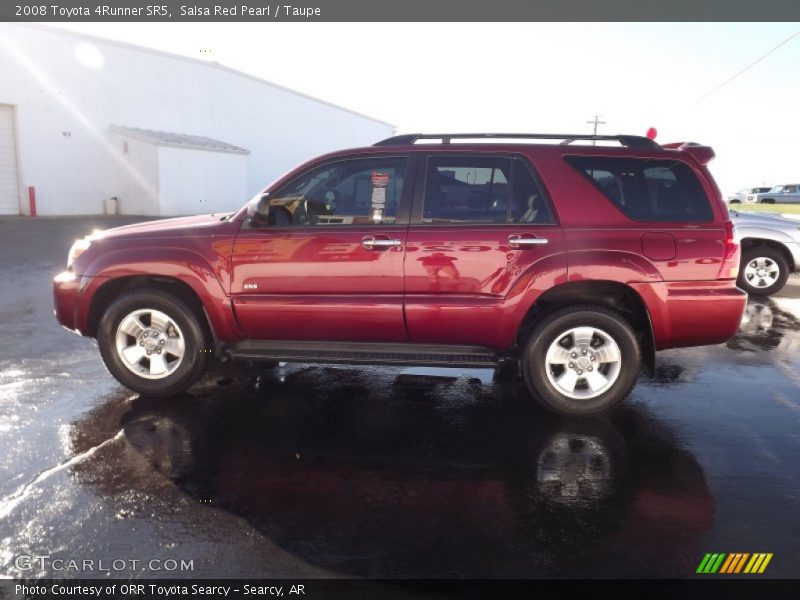 Salsa Red Pearl / Taupe 2008 Toyota 4Runner SR5