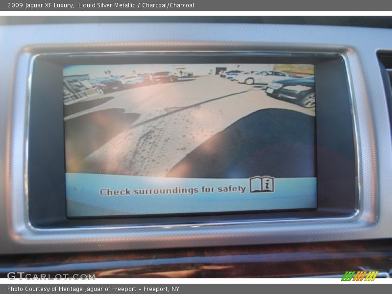 Liquid Silver Metallic / Charcoal/Charcoal 2009 Jaguar XF Luxury