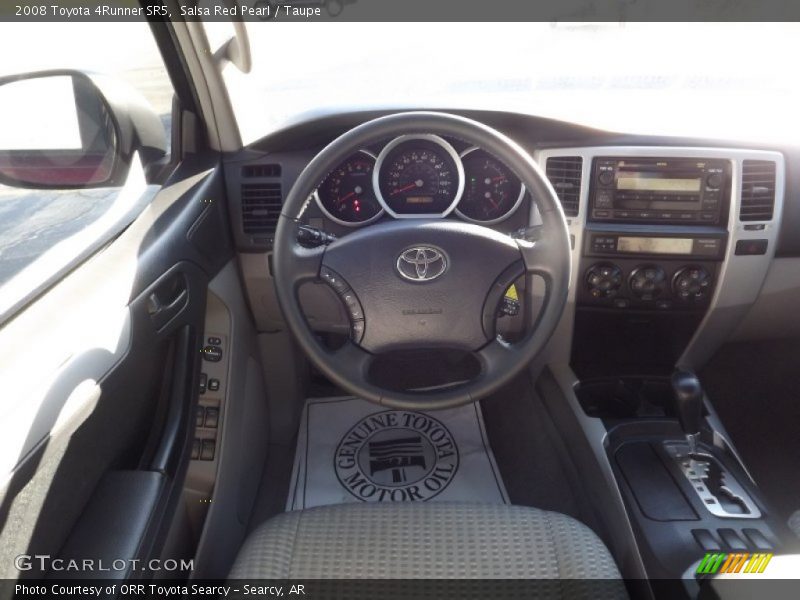 Salsa Red Pearl / Taupe 2008 Toyota 4Runner SR5