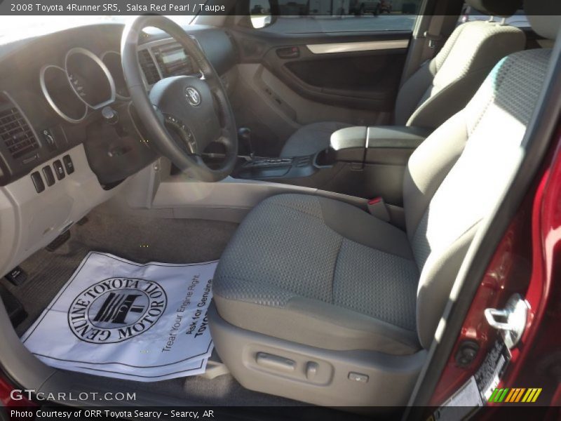 Salsa Red Pearl / Taupe 2008 Toyota 4Runner SR5
