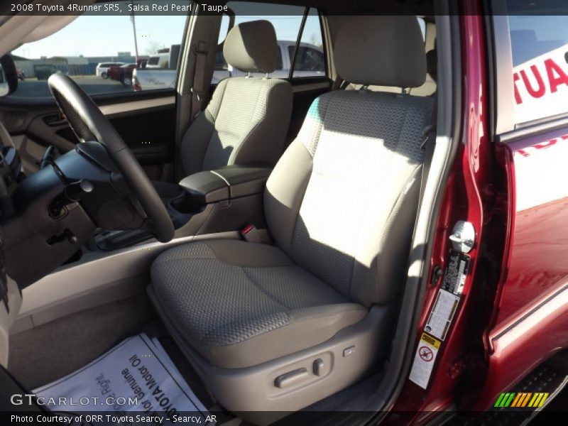 Salsa Red Pearl / Taupe 2008 Toyota 4Runner SR5