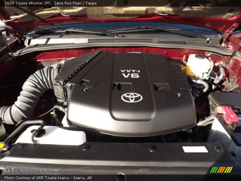 Salsa Red Pearl / Taupe 2008 Toyota 4Runner SR5