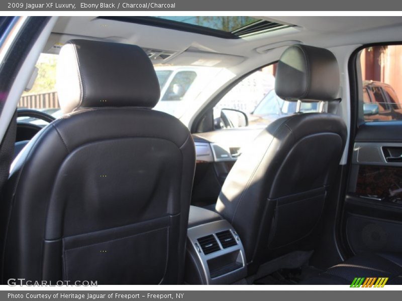 Ebony Black / Charcoal/Charcoal 2009 Jaguar XF Luxury