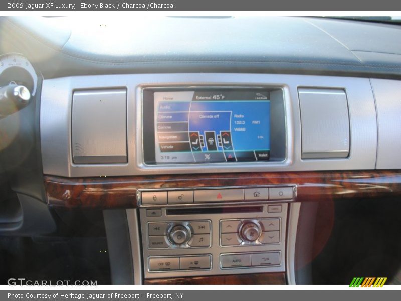 Ebony Black / Charcoal/Charcoal 2009 Jaguar XF Luxury