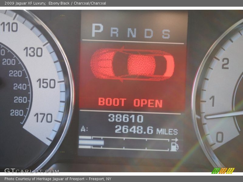 Ebony Black / Charcoal/Charcoal 2009 Jaguar XF Luxury