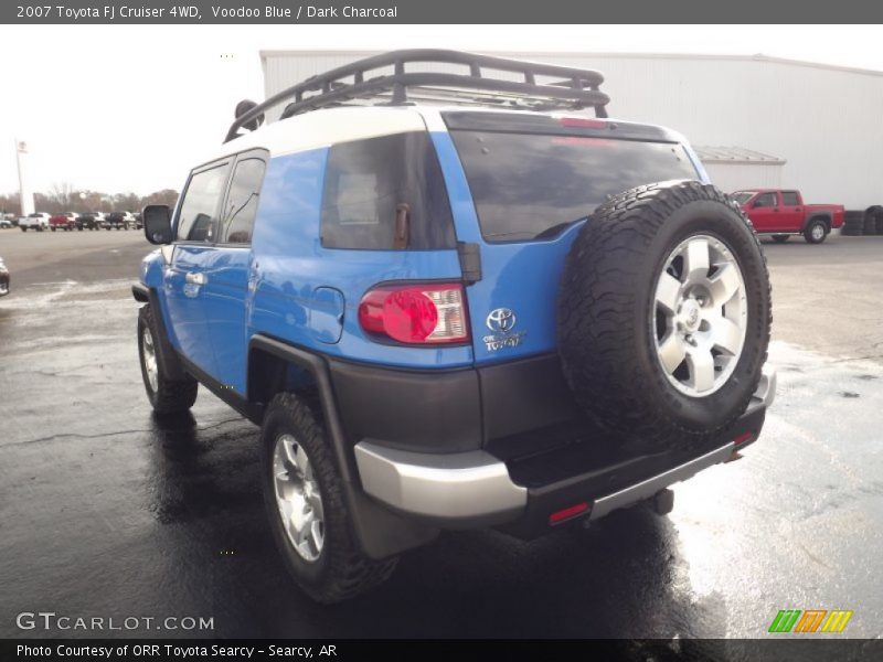 Voodoo Blue / Dark Charcoal 2007 Toyota FJ Cruiser 4WD