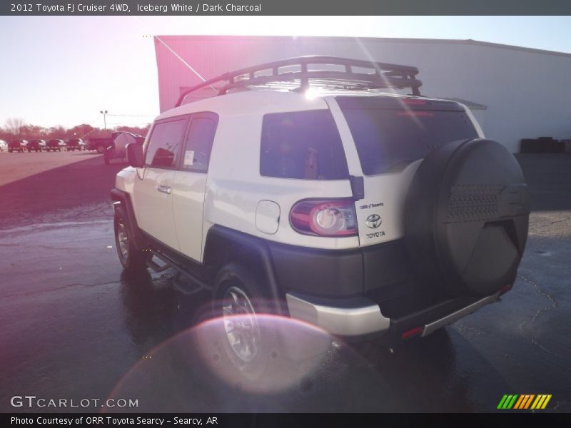 Iceberg White / Dark Charcoal 2012 Toyota FJ Cruiser 4WD