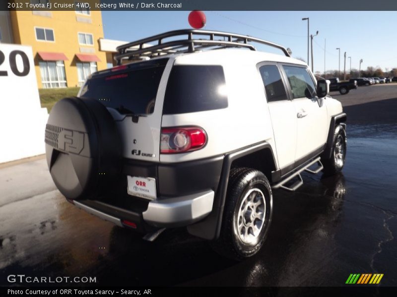 Iceberg White / Dark Charcoal 2012 Toyota FJ Cruiser 4WD