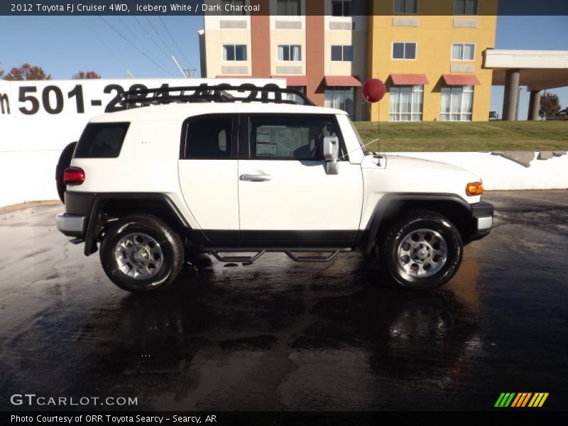 Iceberg White / Dark Charcoal 2012 Toyota FJ Cruiser 4WD