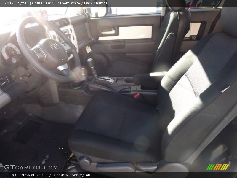 Iceberg White / Dark Charcoal 2012 Toyota FJ Cruiser 4WD