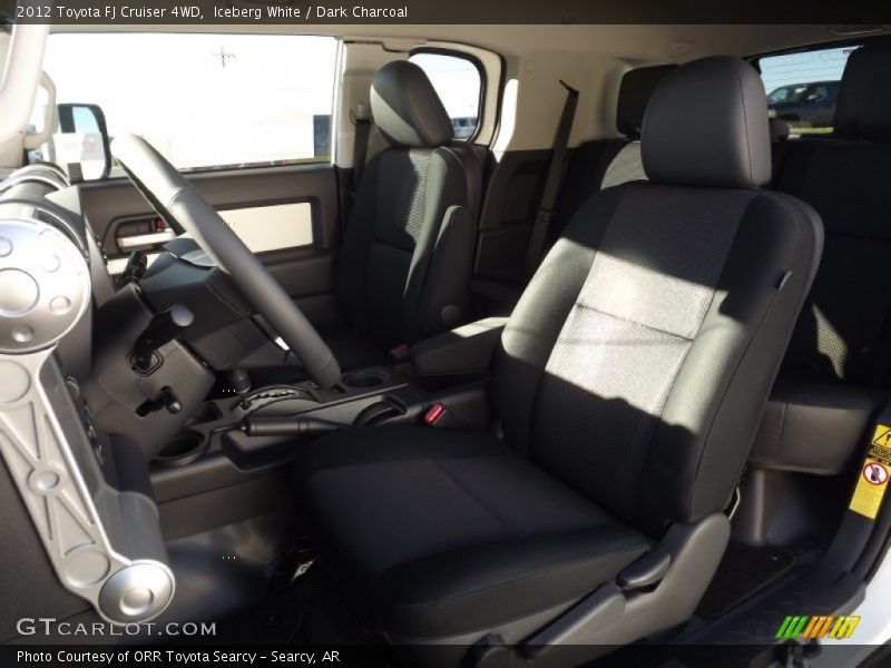Iceberg White / Dark Charcoal 2012 Toyota FJ Cruiser 4WD