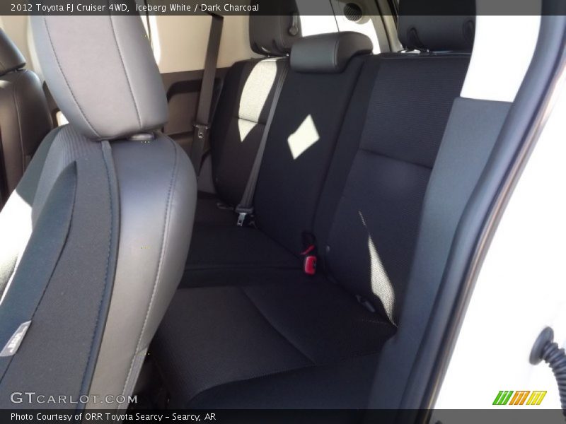 Iceberg White / Dark Charcoal 2012 Toyota FJ Cruiser 4WD