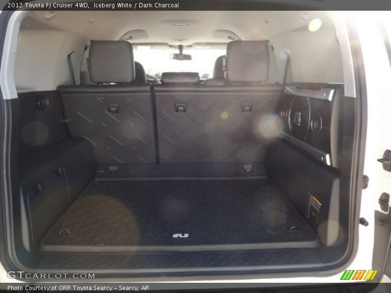 Iceberg White / Dark Charcoal 2012 Toyota FJ Cruiser 4WD