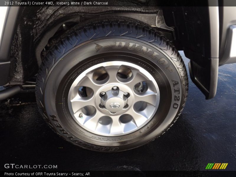 Iceberg White / Dark Charcoal 2012 Toyota FJ Cruiser 4WD