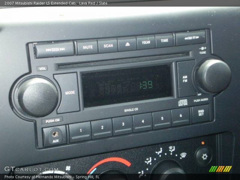 Lava Red / Slate 2007 Mitsubishi Raider LS Extended Cab