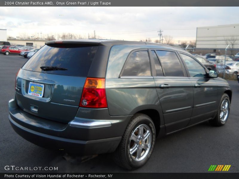 Onyx Green Pearl / Light Taupe 2004 Chrysler Pacifica AWD