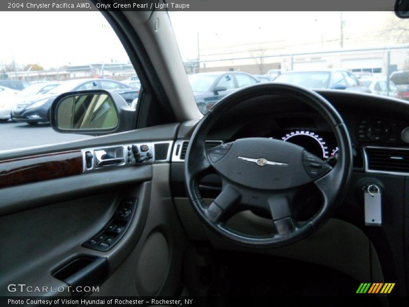 Onyx Green Pearl / Light Taupe 2004 Chrysler Pacifica AWD