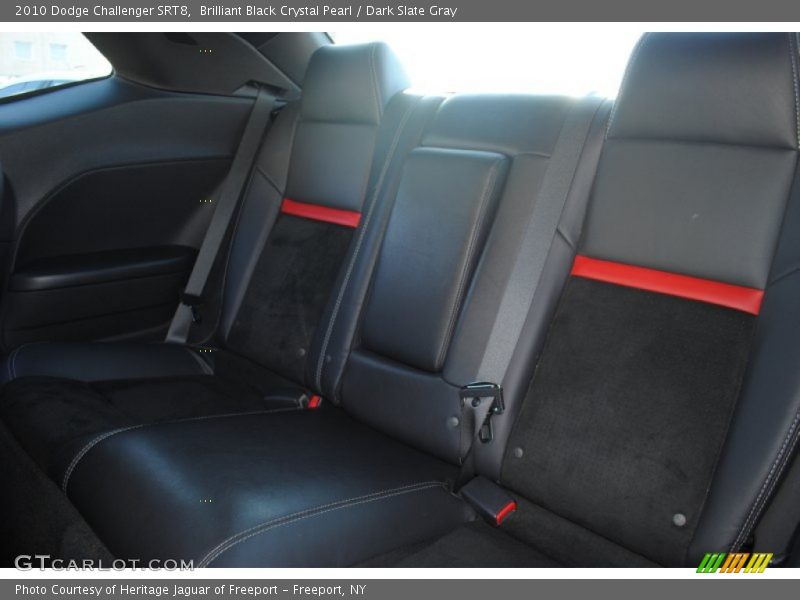 Brilliant Black Crystal Pearl / Dark Slate Gray 2010 Dodge Challenger SRT8