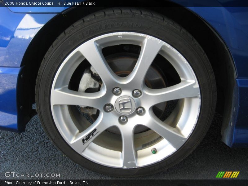 Custom Wheels of 2008 Civic Si Coupe