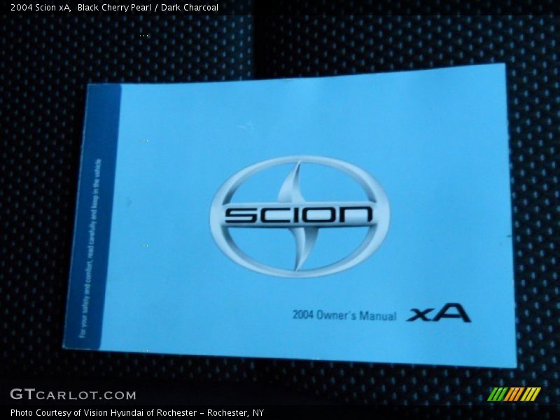 Black Cherry Pearl / Dark Charcoal 2004 Scion xA