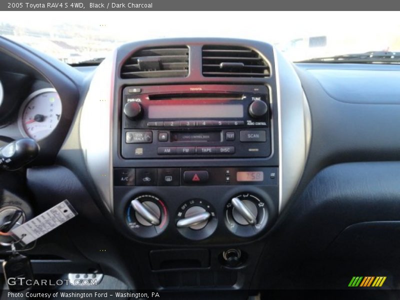 Black / Dark Charcoal 2005 Toyota RAV4 S 4WD