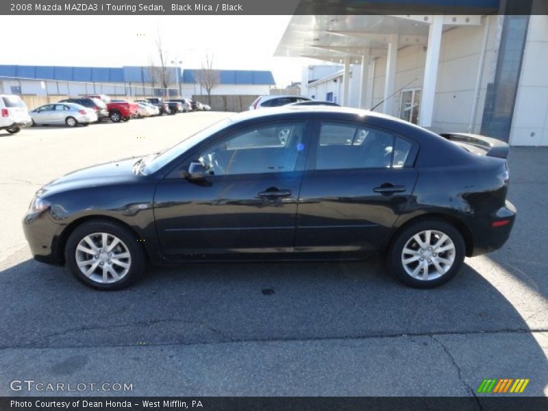 Black Mica / Black 2008 Mazda MAZDA3 i Touring Sedan