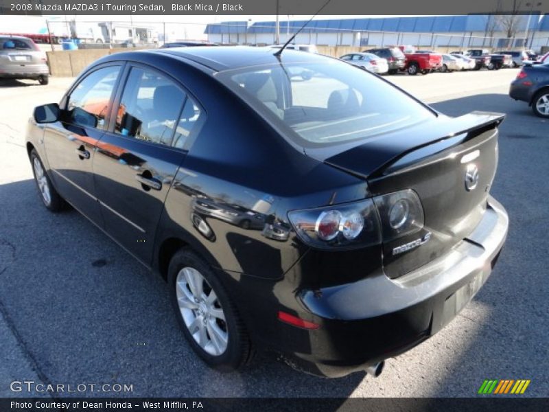 Black Mica / Black 2008 Mazda MAZDA3 i Touring Sedan