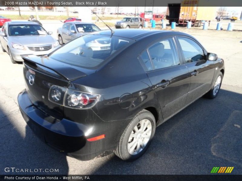 Black Mica / Black 2008 Mazda MAZDA3 i Touring Sedan