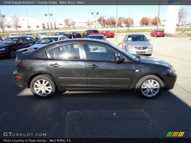 Black Mica / Black 2008 Mazda MAZDA3 i Touring Sedan