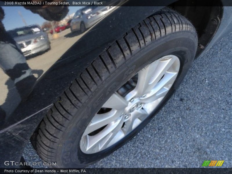 Black Mica / Black 2008 Mazda MAZDA3 i Touring Sedan