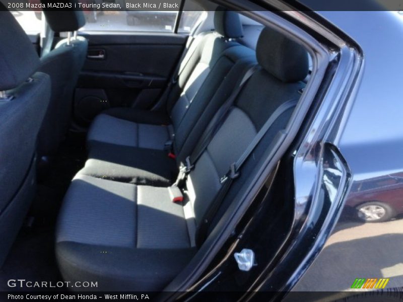 Black Mica / Black 2008 Mazda MAZDA3 i Touring Sedan
