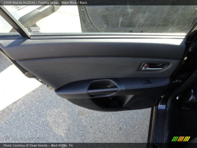 Black Mica / Black 2008 Mazda MAZDA3 i Touring Sedan