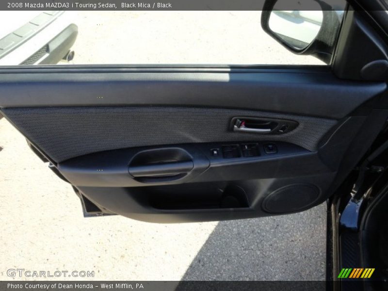 Black Mica / Black 2008 Mazda MAZDA3 i Touring Sedan