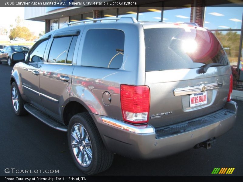 Mineral Gray Metallic / Light Graystone 2008 Chrysler Aspen Limited 4WD