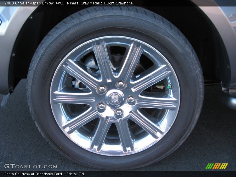 Mineral Gray Metallic / Light Graystone 2008 Chrysler Aspen Limited 4WD