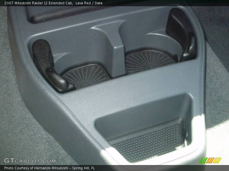 Lava Red / Slate 2007 Mitsubishi Raider LS Extended Cab